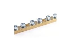 12 x M8 Steel Set Screws Stud Only Earth Bars