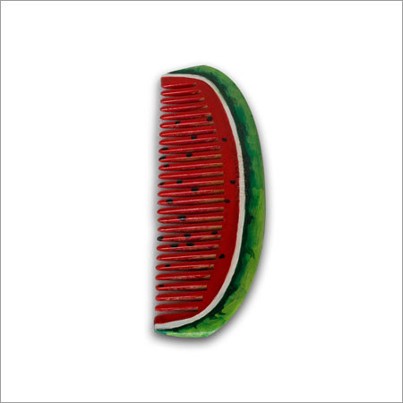 Colorful Wooden Comb - Yin Yan