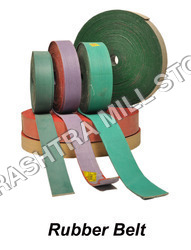 Flat Transmission Belt - Rubber Material, Available in 22mm to 125mm Widths, Multi-Ply Options, Excellent Water Resistance and Flexibility