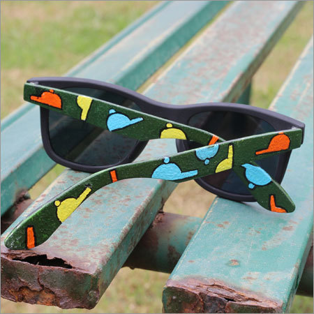 Hand Painted Customised Sunglasses - Cap Attack
