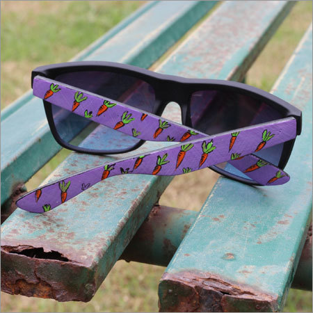 Hand Painted Sunglasses - Carrot Craze Unisex Retr