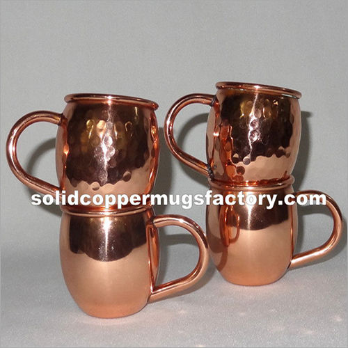 Metal Solid Copper Moscow Mule Mugs