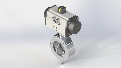 Butterfly Valve Actuator Operated