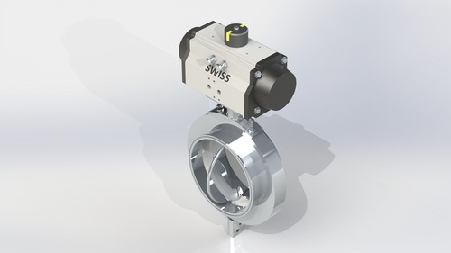 Butterfly Valve Actuator Operated