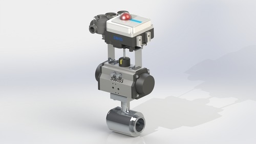 2 Piece Design Ball Valve TC End with Potioner