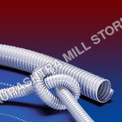 Duct Hose Pipe - Flexible PVC Material 4 Inches Diameter Durable and Lightweight Design