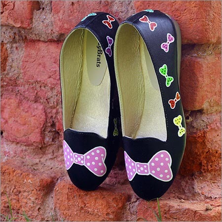 Ladies Hand Painted Belly (Bow Design)
