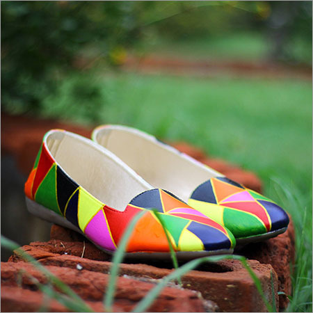 Hand Painted Colourful Unique Ballerinas - Colourf