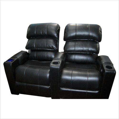 Two Seater Fabric Recliner Sofa