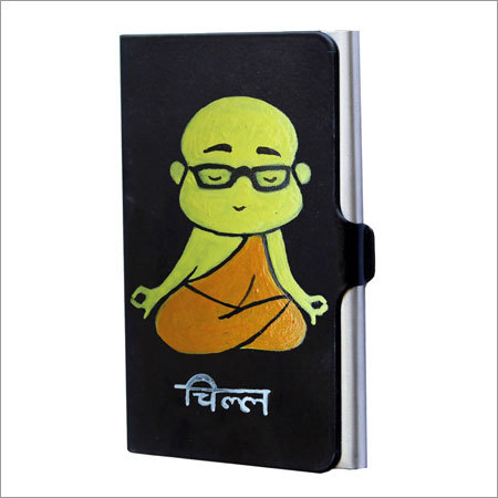 Hand Painted Custom Business Card Holder - Keep Ca