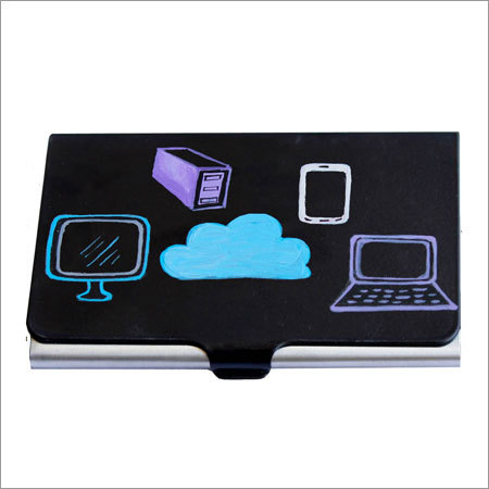 Metal Card Holder Embrace Cloud