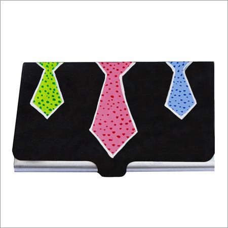 Tie the Ties - Metal Card Holder for Boss gift