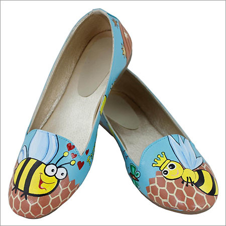 Ladies Hand Painted Honey Bee Belly