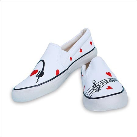 Disco Dancer - Hand Painted Canvas Shoes