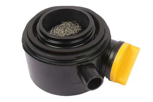 Black & Yellow Assembly Timing Breather With Cap