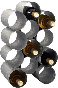 Metal Galvanized Bottle Carrier