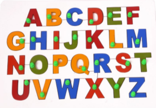English Alphabet Tray Set