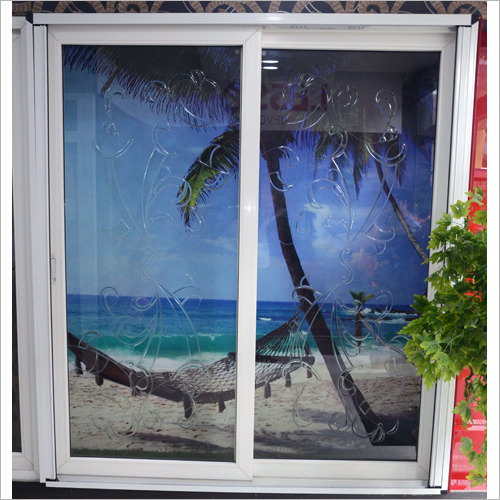 UPVC Two Track Sliding Door