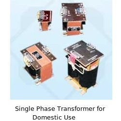 Single Phase Transformer for Domestic Use