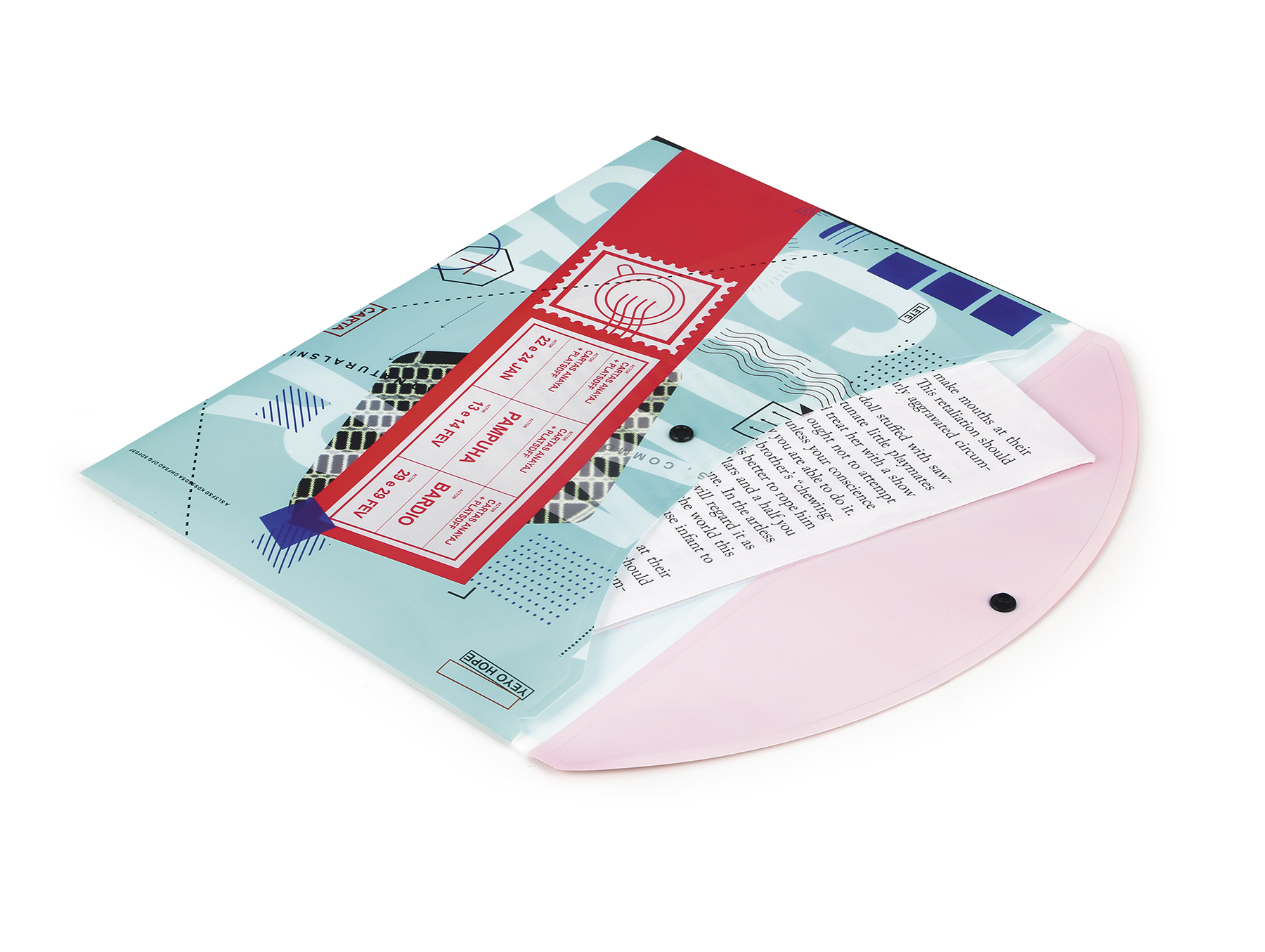 Ticket Design My Clear Bag