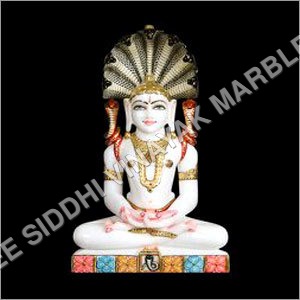 Marble Jain Pashrwanath Statue