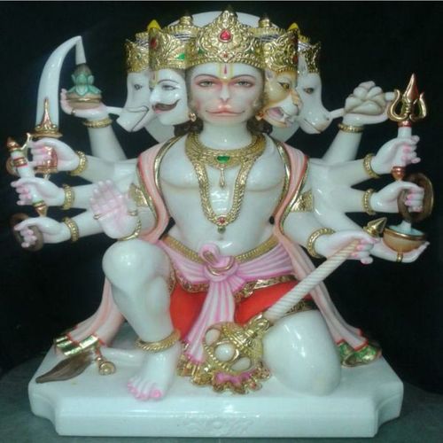 Marble Hanuman Ji Statue 