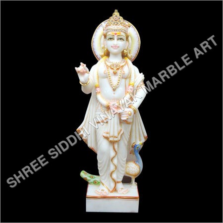 Marble Murugan Swami Ji Statue