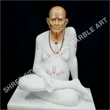 Marble Swami Samarth Statue