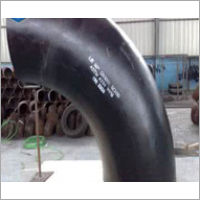 Black Painted 45 degree Elbow with Rubbe