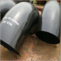Black Painted 180 degree Fittings elbow