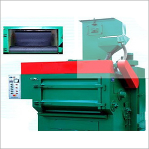 Automatic Shot Blasting Machine - Color: Green