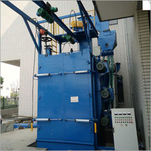 Hanger Stepping Shot Blasting Machine