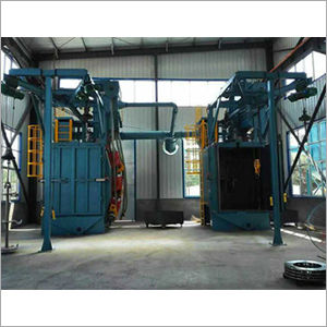 Aluminium Alloy Wheels Shot Blasting Machine