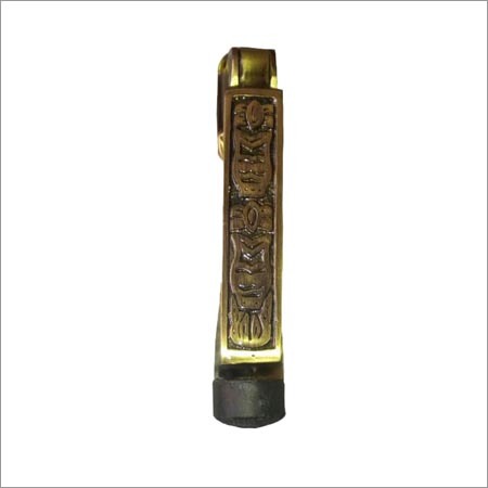 Fancy Brass Door Stopper