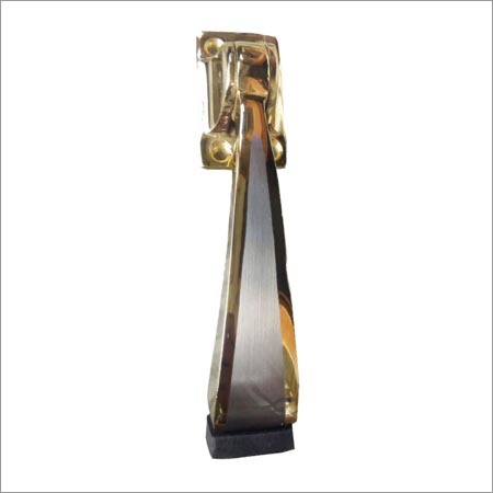 Modern Brass Door Stopper
