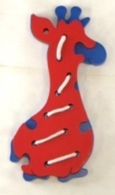 Lacing Toy Giraffe