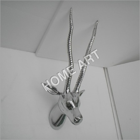 Metal Wall Mount Stag Head Gazelle