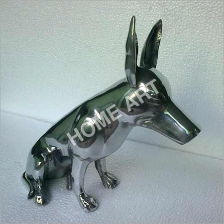 Aluminium Bull Terrier Dog Statue