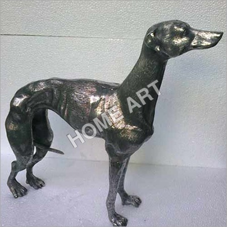Aluminium Greyhound Dog Statue
