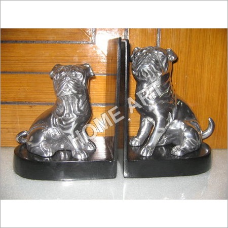 Decorative Dog Bookend Pair