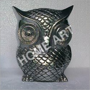 Large Aluminum Owl Sculptures