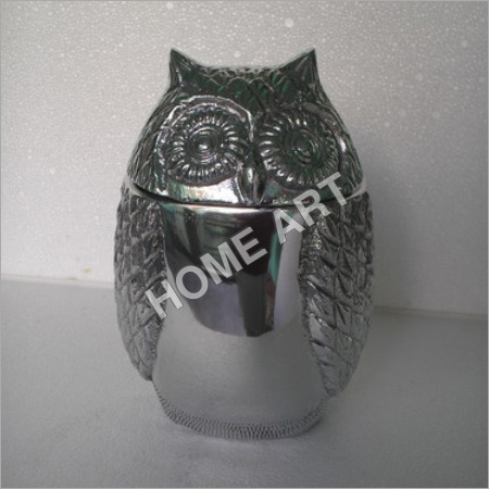 Metal Owl Box