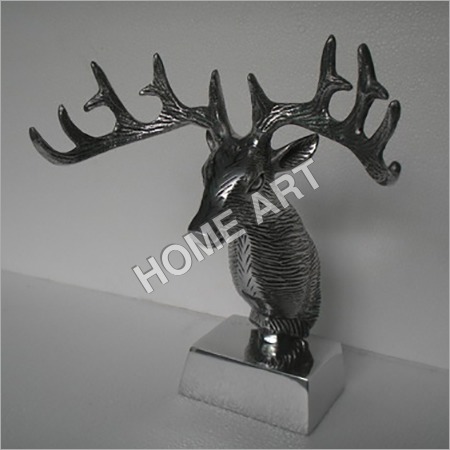 Stag Head on Base