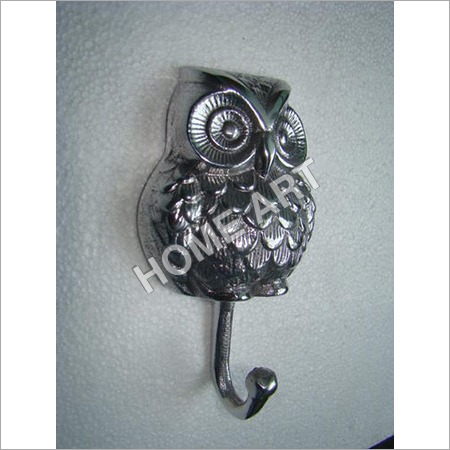 Metal Owl Coat Hook