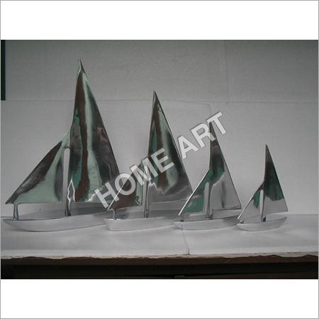 Decorative Metal Boats Yacht Set
