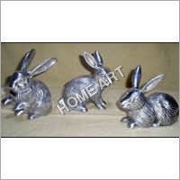 Aluminium Rabbit Sculpture
