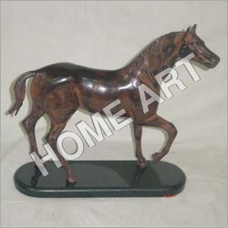 Horse On Marble Base