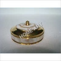 Candle Stick Holder Brass Mop Trinket Box