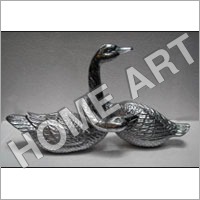 Aluminum Swan Sculpture
