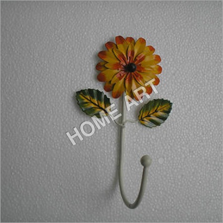 Iron Flower Coat Hook